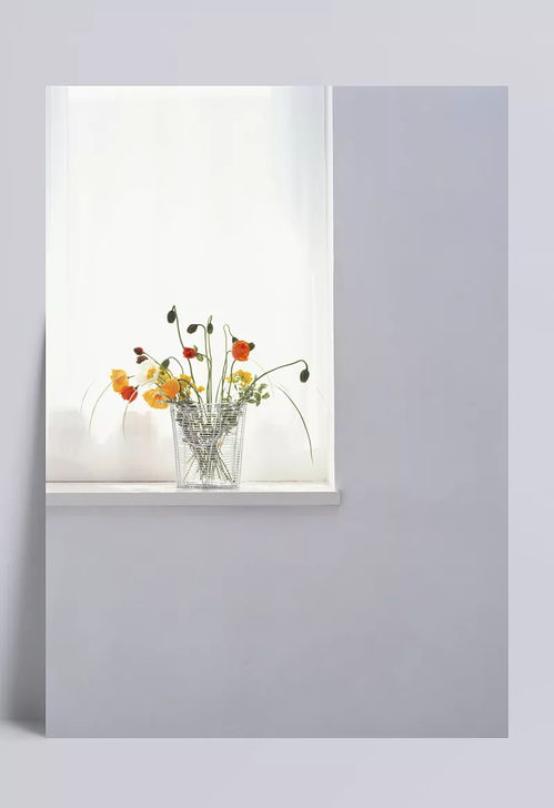 白色窗臺上的美麗插花 白色,插花,窗臺,花苞,黃色花朵,橘色花朵,美麗,攝影圖片,生活百科,生活用品,透明容器 tintin